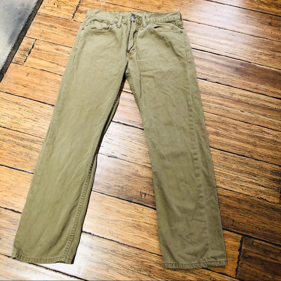levis 505 khaki